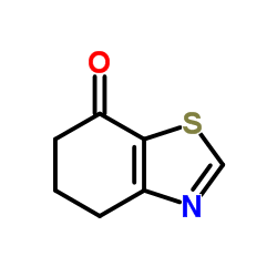 5,6-二氢苯并[D]噻唑-7(4H)-酮结构式