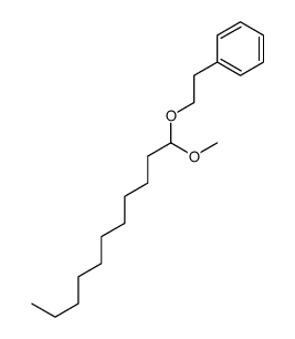 [2-[(1-methoxyundecyl)oxy]ethyl]benzene结构式