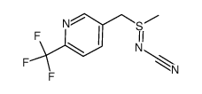N-(methyl((6-(trifluoromethyl)pyridin-3-yl)methyl)-4-sulfanylidene)cyanamide Structure