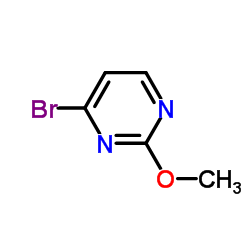4-Bromo-2-methoxypyrimidine Structure