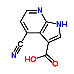 4-氰基-7-氮杂吲哚-3-羧酸图片