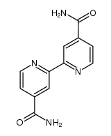 2,2'-Bipyridine-4,4'-dicarboxamide Structure