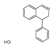 3,4-dihydro-4-phenylisoquinoline hydrochloride Structure