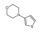 4-(thiophen-3-yl)-Morpholine结构式