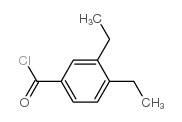 Benzoyl chloride, 3,4-diethyl- (9CI) structure
