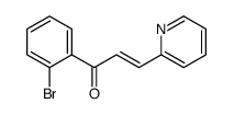 1-(2-bromophenyl)-3-pyridin-2-ylprop-2-en-1-one结构式