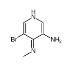 5-bromo-N4-methylpyridine-3,4-diamine Structure
