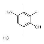 4-amino-2,3,6-trimethylphenol hydrochloride结构式