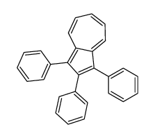 1,2,3-triphenylazulene结构式