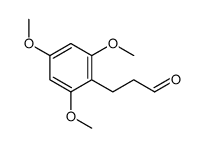 2,4,6-三甲氧基-苯丙醛结构式