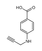 4-(prop-2-ynylamino)benzoic acid Structure