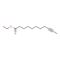9-Undecynoic Acid Ethyl Ester Structure