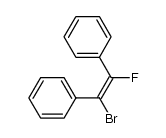 (Z)-(1-bromo-2-fluoroethene-1,2-diyl)dibenzene Structure