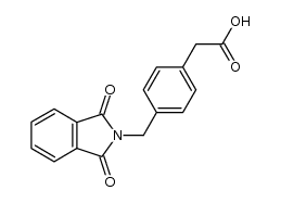 (4-phthalimidomethyl-phenyl)-acetic acid结构式