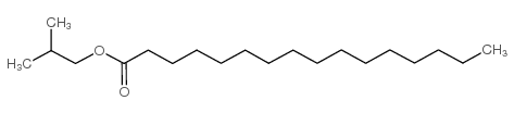 棕榈酸异丁酯结构式