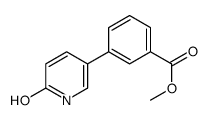 methyl 3-(6-oxo-1H-pyridin-3-yl)benzoate Structure