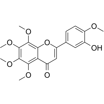 3'-Demethylnobiletin Structure