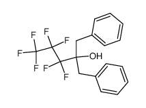2-Benzyl-3,3,4,4,5,5,5-heptafluoro-1-phenyl-pentan-2-ol结构式