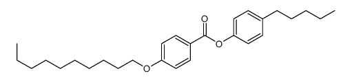 (4-pentylphenyl) 4-decoxybenzoate结构式