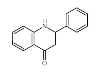 2-phenyl-2,3-dihydro-4-quinolone Structure