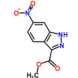 Methyl 6-nitro-1H-indazole-3-carboxylate Structure