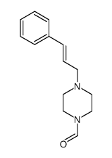 1-(3-Phenyl-2-propenyl)-4-formylpiperazine Structure
