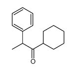 1-cyclohexyl-2-phenylpropan-1-one Structure