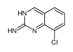 8-氯喹唑啉-2-胺结构式
