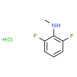 2,6-Difluoro-N-methylaniline hydrochloride Structure