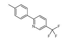 2-(4-Methylphenyl)-5-(trifluoromethyl)pyridine Structure