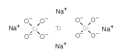 sodium,titanium(4+),silicate结构式