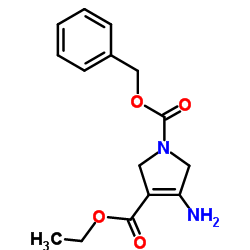 1-Benzyl 3-ethyl 4-amino-2,5-dihydro-1H-pyrrole-1,3-dicarboxylate picture