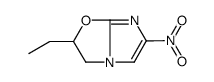 2-ethyl-5-nitro-2,3-dihydro(2-1b)imidazo-oxazole Structure