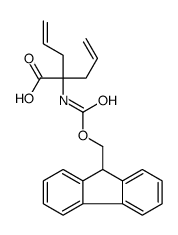 N-Fmoc-2-amino-2-(2-propenyl)-4-Pentenoic acid Structure