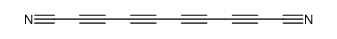 deca-2,4,6,8-tetraynedinitrile结构式