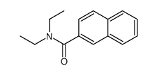 N,N-Diethyl-2-naphthamide结构式