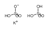 K(hydrogensulfate)(H2SO4) Structure