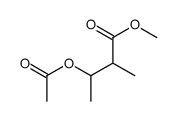 methyl 3-acetoxy-2-methyl butyrate Structure