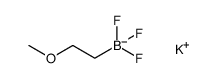 Potassium (2-Methoxyethyl)trifluoroborate Structure