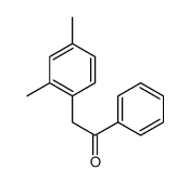 2-(2,4-dimethylphenyl)-1-phenylethanone结构式