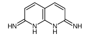 1,8-萘啶-2,7-二胺结构式