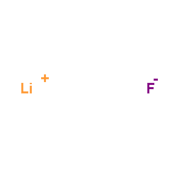 Lithium-6Li fluoride结构式