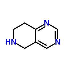 5,6,7,8-四氢吡啶并[4,3-d]嘧啶二盐酸盐结构式