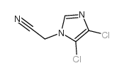 2-(4,5-二氯-1H-咪唑-1-基)乙腈结构式