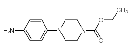 ethyl 4-(4-aminophenyl)piperazine-1-carboxylate Structure