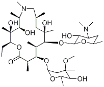 AZITHROMYCIN-D3 Structure