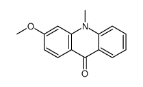 3-methoxy-10-methylacridin-9-one结构式