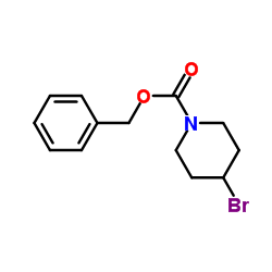 Benzyl 4-bromo-1-piperidinecarboxylate Structure