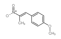 1-(对甲氧基苯基)2-硝基丙烯结构式