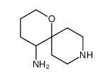 1-oxa-9-azaspiro[5.5]undecan-5-amine结构式